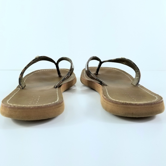 Sz 8 Guess Animal Print Flip Flop Sandals - Picture 7 of 11